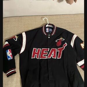 Miami Heat Black Varsity Jacket